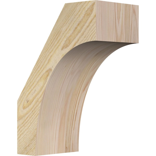 Ekena Millwork 6"W x 10"D x 14"H Westlake Rough Sawn Knee Brace, Douglas Fir BRC06X10X14WTL00RDF - main